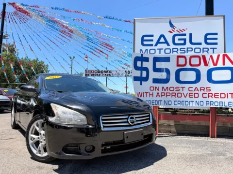 More photos of 2013 NISSAN MAXIMA S at Eagle Motorsport Used Car Dealer Bad Credit Auto Finance Northwest Indiana, IN