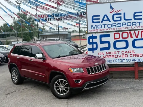 Photos of 2015 JEEP GRAND CHEROKEE LIMITED for sale in Hobart, IN at Eagle Motorsport Used Car Dealer Bad Credit Auto Finance Northwest Indiana