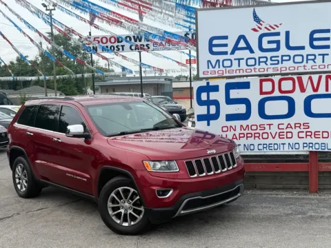 Another view of 2015 JEEP GRAND CHEROKEE LIMITED for sale in Hobart, IN at Eagle Motorsport Used Car Dealer Bad Credit Auto Finance Northwest Indiana
