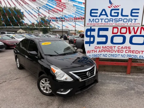 Another view of 2019 NISSAN VERSA S for sale in Hobart, IN at Eagle Motorsport Used Car Dealer Bad Credit Auto Finance Northwest Indiana