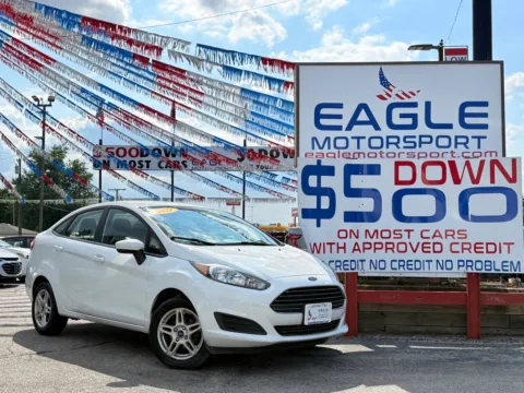 White 2019 FORD FIESTA SE for sale in Hobart, IN