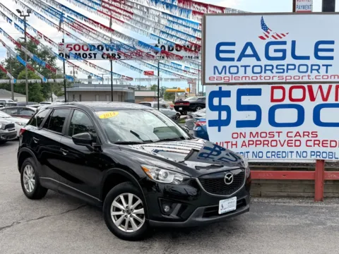 Photos of 2014 MAZDA CX-5 TOURING for sale in Hobart, IN at Eagle Motorsport Used Car Dealer Bad Credit Auto Finance Northwest Indiana