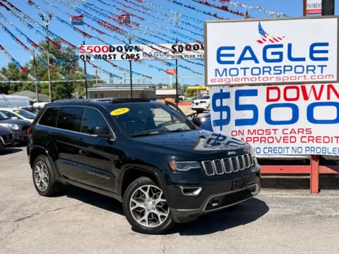 Photos of 2018 JEEP GRAND CHEROKEE LIMITED for sale in Hobart, IN at Eagle Motorsport Used Car Dealer Bad Credit Auto Finance Northwest Indiana