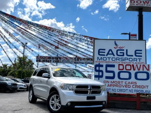 Silver 2013 DODGE DURANGO CREW for sale in Hobart, IN