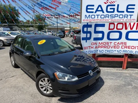Another view of 2017 VOLKSWAGEN GOLF S for sale in Hobart, IN at Eagle Motorsport Used Car Dealer Bad Credit Auto Finance Northwest Indiana