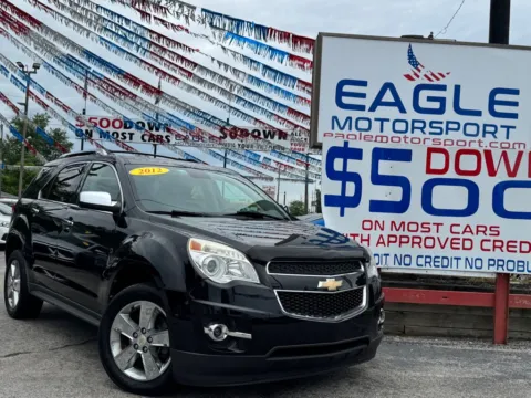 Photos of 2012 CHEVROLET EQUINOX LTZ for sale in Hobart, IN at Eagle Motorsport Used Car Dealer Bad Credit Auto Finance Northwest Indiana