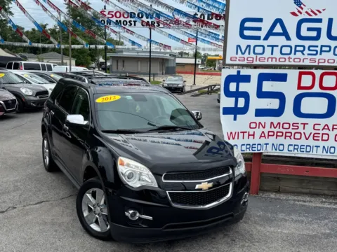 More photos of 2012 CHEVROLET EQUINOX LTZ at Eagle Motorsport Used Car Dealer Bad Credit Auto Finance Northwest Indiana, IN
