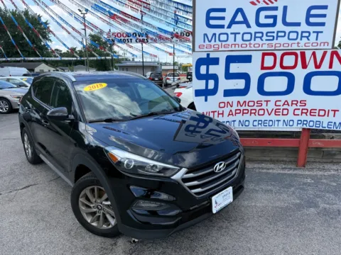 Another view of 2018 HYUNDAI TUCSON SEL for sale in Hobart, IN at Eagle Motorsport Used Car Dealer Bad Credit Auto Finance Northwest Indiana