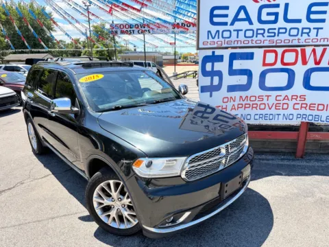 Another view of 2015 DODGE DURANGO CITADEL for sale in Hobart, IN at Eagle Motorsport Used Car Dealer Bad Credit Auto Finance Northwest Indiana