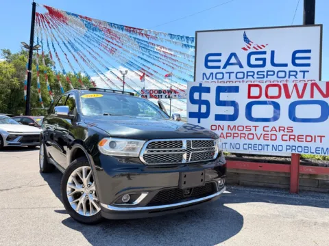 More photos of 2015 DODGE DURANGO CITADEL at Eagle Motorsport Used Car Dealer Bad Credit Auto Finance Northwest Indiana, IN