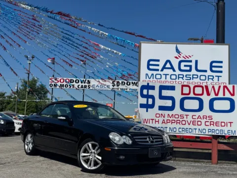 Photos of 2006 MERCEDES-BENZ CLK 350 for sale in Hobart, IN at Eagle Motorsport Used Car Dealer Bad Credit Auto Finance Northwest Indiana