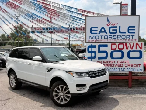 Another view of 2015 LAND ROVER RANGE ROVER SPO HSE for sale in Hobart, IN at Eagle Motorsport Used Car Dealer Bad Credit Auto Finance Northwest Indiana