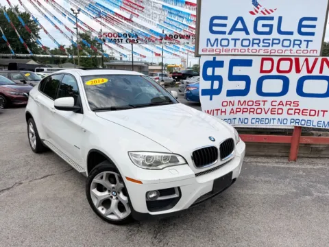 Another view of 2014 BMW X6 XDRIVE35I for sale in Hobart, IN at Eagle Motorsport Used Car Dealer Bad Credit Auto Finance Northwest Indiana