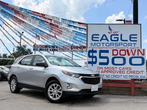Silver 2021 CHEVROLET EQUINOX LS for sale in Hobart, IN