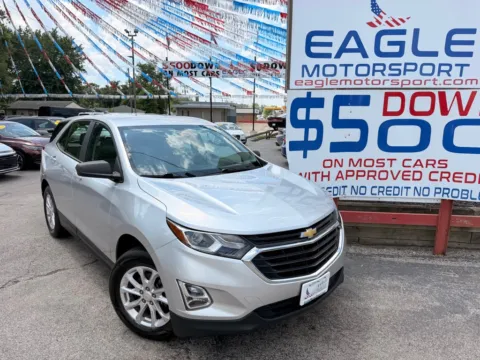 Another view of 2021 CHEVROLET EQUINOX LS for sale in Hobart, IN at Eagle Motorsport Used Car Dealer Bad Credit Auto Finance Northwest Indiana