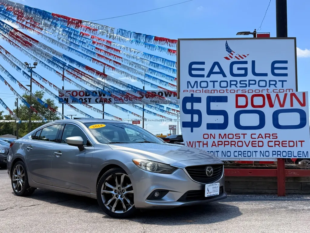 Silver 2014 MAZDA 6 GRAND TOURING for sale in Hobart, IN