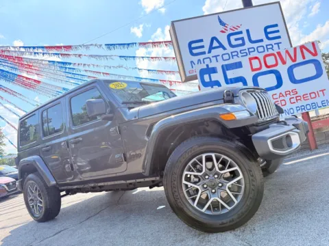 More photos of 2025 JEEP WRANGLER SAHARA at Eagle Motorsport Used Car Dealer Bad Credit Auto Finance Northwest Indiana, IN