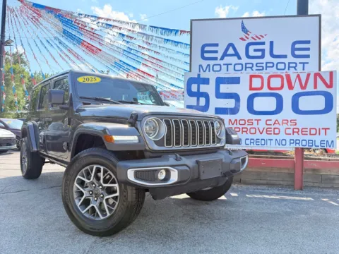 More photos of 2025 JEEP WRANGLER SAHARA at Eagle Motorsport Used Car Dealer Bad Credit Auto Finance Northwest Indiana, IN
