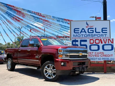 Red 2017 CHEVROLET SILVERADO 2500 HIGH COUNTRY for sale in Hobart, IN