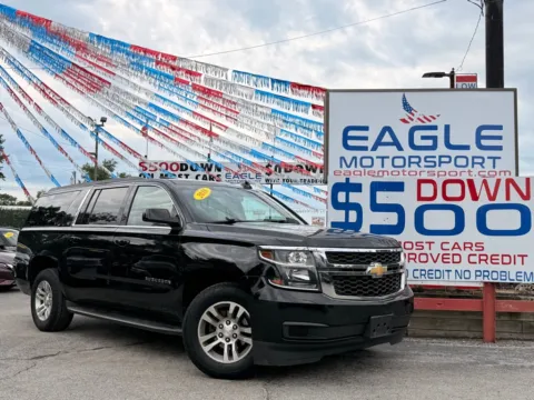 Black 2018 CHEVROLET SUBURBAN 1500 LT for sale in Hobart, IN