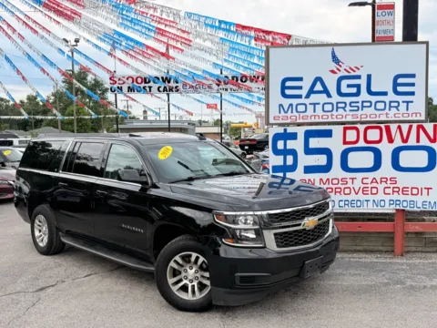Photos of 2018 CHEVROLET SUBURBAN 1500 LT for sale in Hobart, IN at Eagle Motorsport Used Car Dealer Bad Credit Auto Finance Northwest Indiana