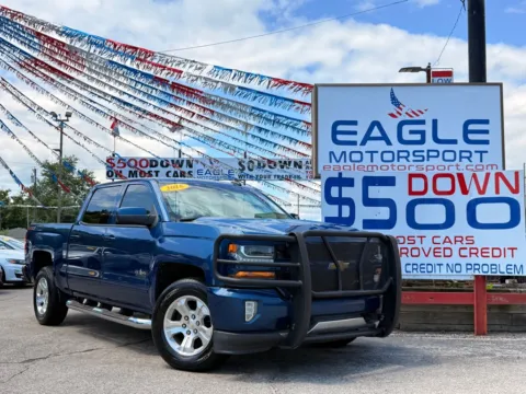 Blue 2018 CHEVROLET SILVERADO 1500 LT for sale in Hobart, IN