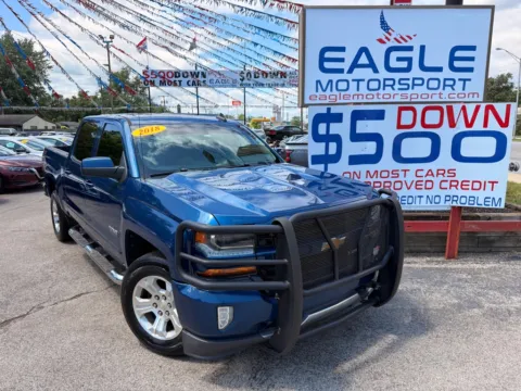 Another view of 2018 CHEVROLET SILVERADO 1500 LT for sale in Hobart, IN at Eagle Motorsport Used Car Dealer Bad Credit Auto Finance Northwest Indiana
