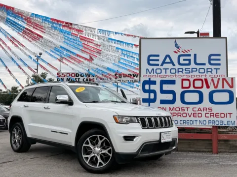 White 2020 JEEP GRAND CHEROKEE LIMITED for sale in Hobart, IN