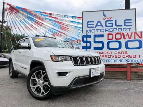More photos of 2020 JEEP GRAND CHEROKEE LIMITED at Eagle Motorsport Used Car Dealer Bad Credit Auto Finance Northwest Indiana, IN