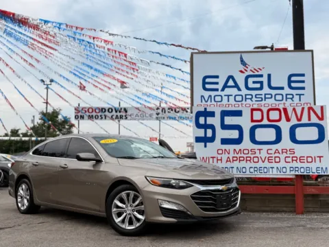 Photos of 2022 CHEVROLET MALIBU LT for sale in Hobart, IN at Eagle Motorsport Used Car Dealer Bad Credit Auto Finance Northwest Indiana
