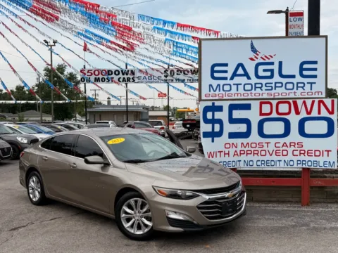 Another view of 2022 CHEVROLET MALIBU LT for sale in Hobart, IN at Eagle Motorsport Used Car Dealer Bad Credit Auto Finance Northwest Indiana