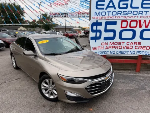 More photos of 2022 CHEVROLET MALIBU LT at Eagle Motorsport Used Car Dealer Bad Credit Auto Finance Northwest Indiana, IN