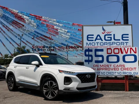 Photos of 2019 HYUNDAI SANTA FE LIMITED for sale in Hobart, IN at Eagle Motorsport Used Car Dealer Bad Credit Auto Finance Northwest Indiana