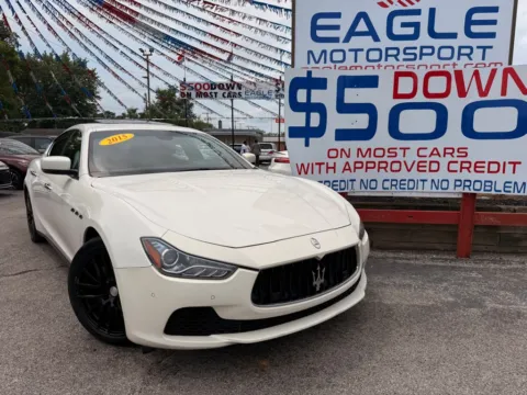 More photos of 2015 MASERATI GHIBLI S at Eagle Motorsport Used Car Dealer Bad Credit Auto Finance Northwest Indiana, IN