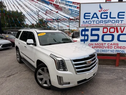Another view of 2018 CADILLAC ESCALADE LUXURY for sale in Hobart, IN at Eagle Motorsport Used Car Dealer Bad Credit Auto Finance Northwest Indiana