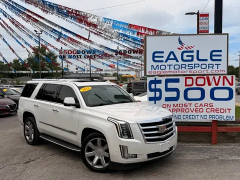 Photos of 2018 CADILLAC ESCALADE LUXURY for sale in Hobart, IN at Eagle Motorsport Used Car Dealer Bad Credit Auto Finance Northwest Indiana