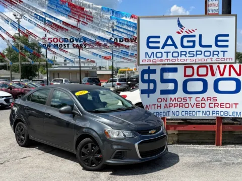 Photos of 2017 CHEVROLET SONIC LS for sale in Hobart, IN at Eagle Motorsport Used Car Dealer Bad Credit Auto Finance Northwest Indiana