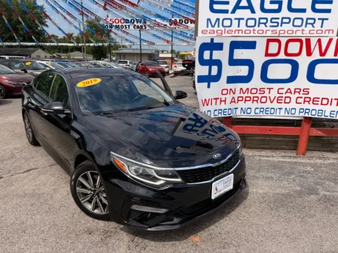 Another view of 2019 KIA OPTIMA EX for sale in Hobart, IN at Eagle Motorsport Used Car Dealer Bad Credit Auto Finance Northwest Indiana
