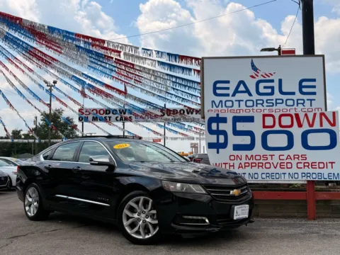 Black 2014 CHEVROLET IMPALA LTZ for sale in Hobart, IN