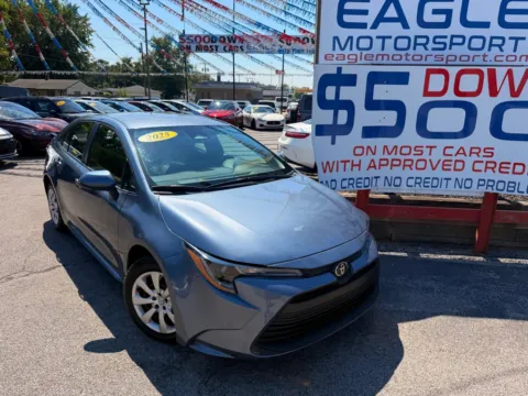 Another view of 2025 TOYOTA COROLLA LE for sale in Hobart, IN at Eagle Motorsport Used Car Dealer Bad Credit Auto Finance Northwest Indiana