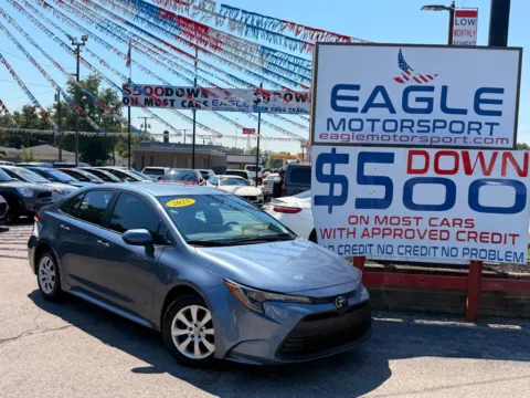 Photos of 2025 TOYOTA COROLLA LE for sale in Hobart, IN at Eagle Motorsport Used Car Dealer Bad Credit Auto Finance Northwest Indiana