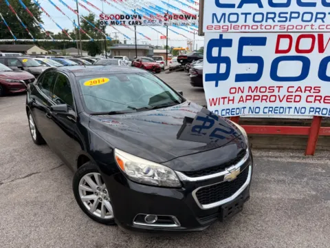 Another view of 2014 CHEVROLET MALIBU 3LT for sale in Hobart, IN at Eagle Motorsport Used Car Dealer Bad Credit Auto Finance Northwest Indiana