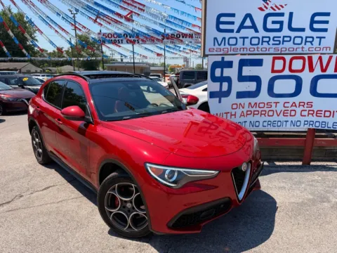 Another view of 2018 ALFA ROMEO STELVIO TI SPORT for sale in Hobart, IN at Eagle Motorsport Used Car Dealer Bad Credit Auto Finance Northwest Indiana