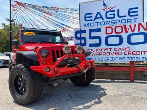 More photos of 2012 JEEP WRANGLER UNLIMI RUBICON at Eagle Motorsport Used Car Dealer Bad Credit Auto Finance Northwest Indiana, IN