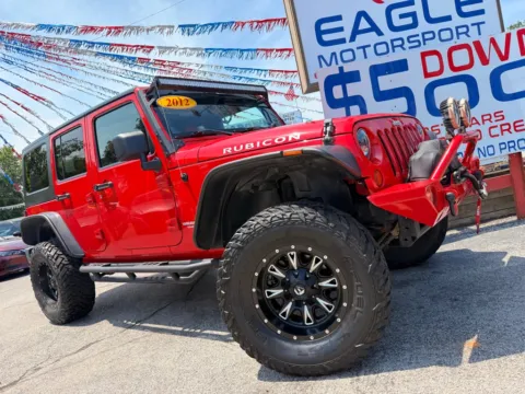 More photos of 2012 JEEP WRANGLER UNLIMI RUBICON at Eagle Motorsport Used Car Dealer Bad Credit Auto Finance Northwest Indiana, IN
