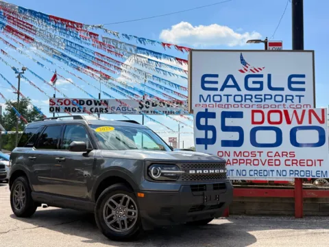 Photos of 2025 FORD BRONCO SPORT BIG BEND for sale in Hobart, IN at Eagle Motorsport Used Car Dealer Bad Credit Auto Finance Northwest Indiana