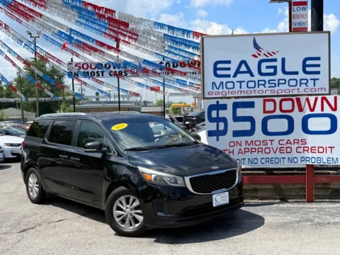 Photos of 2017 KIA SEDONA LX for sale in Hobart, IN at Eagle Motorsport Used Car Dealer Bad Credit Auto Finance Northwest Indiana