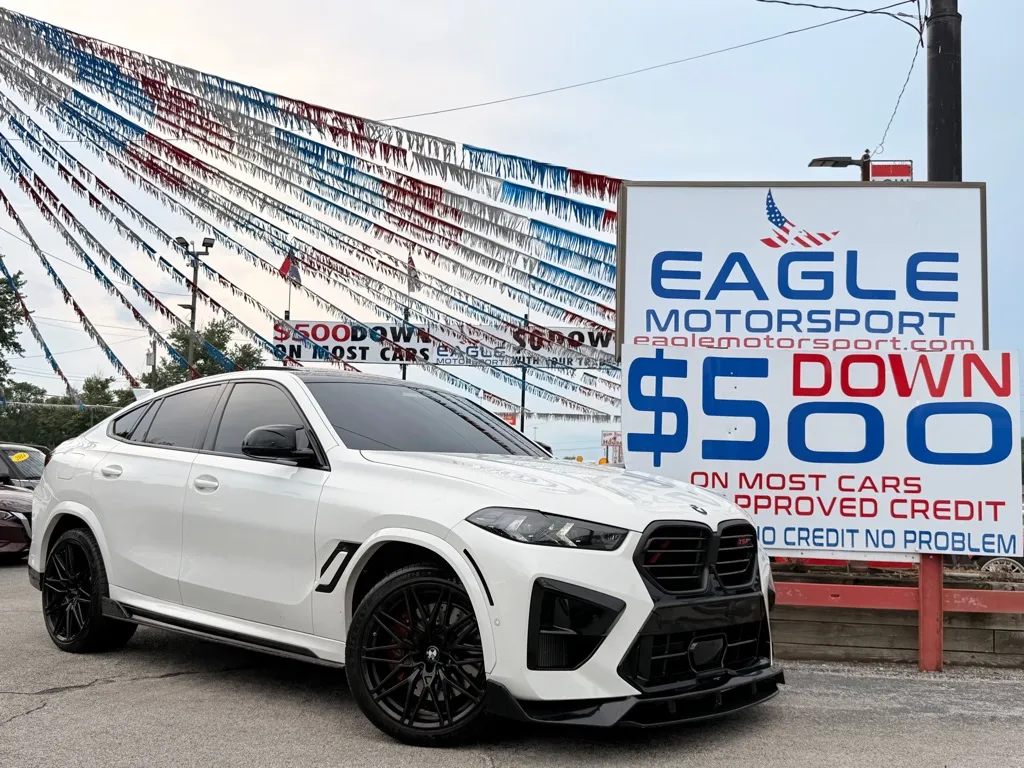 White 2025 BMW X6 M COMPETITION for sale in Hobart, IN