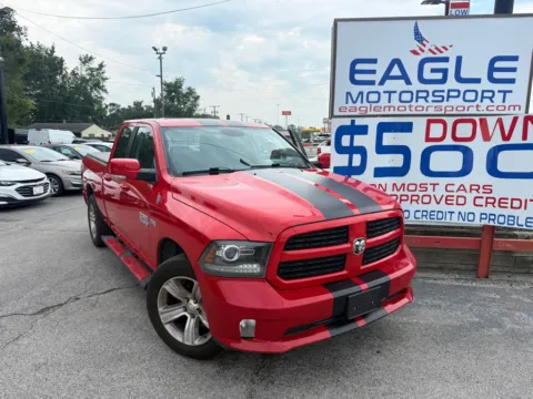 Another view of 2013 RAM 1500 SPORT for sale in Hobart, IN at Eagle Motorsport Used Car Dealer Bad Credit Auto Finance Northwest Indiana