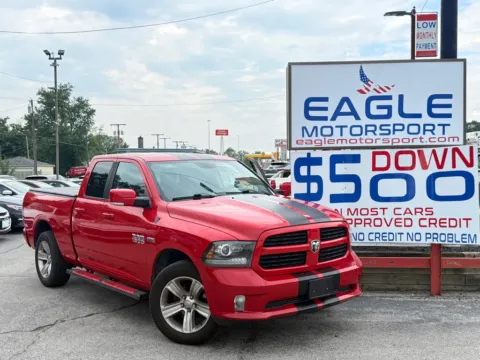 Photos of 2013 RAM 1500 SPORT for sale in Hobart, IN at Eagle Motorsport Used Car Dealer Bad Credit Auto Finance Northwest Indiana